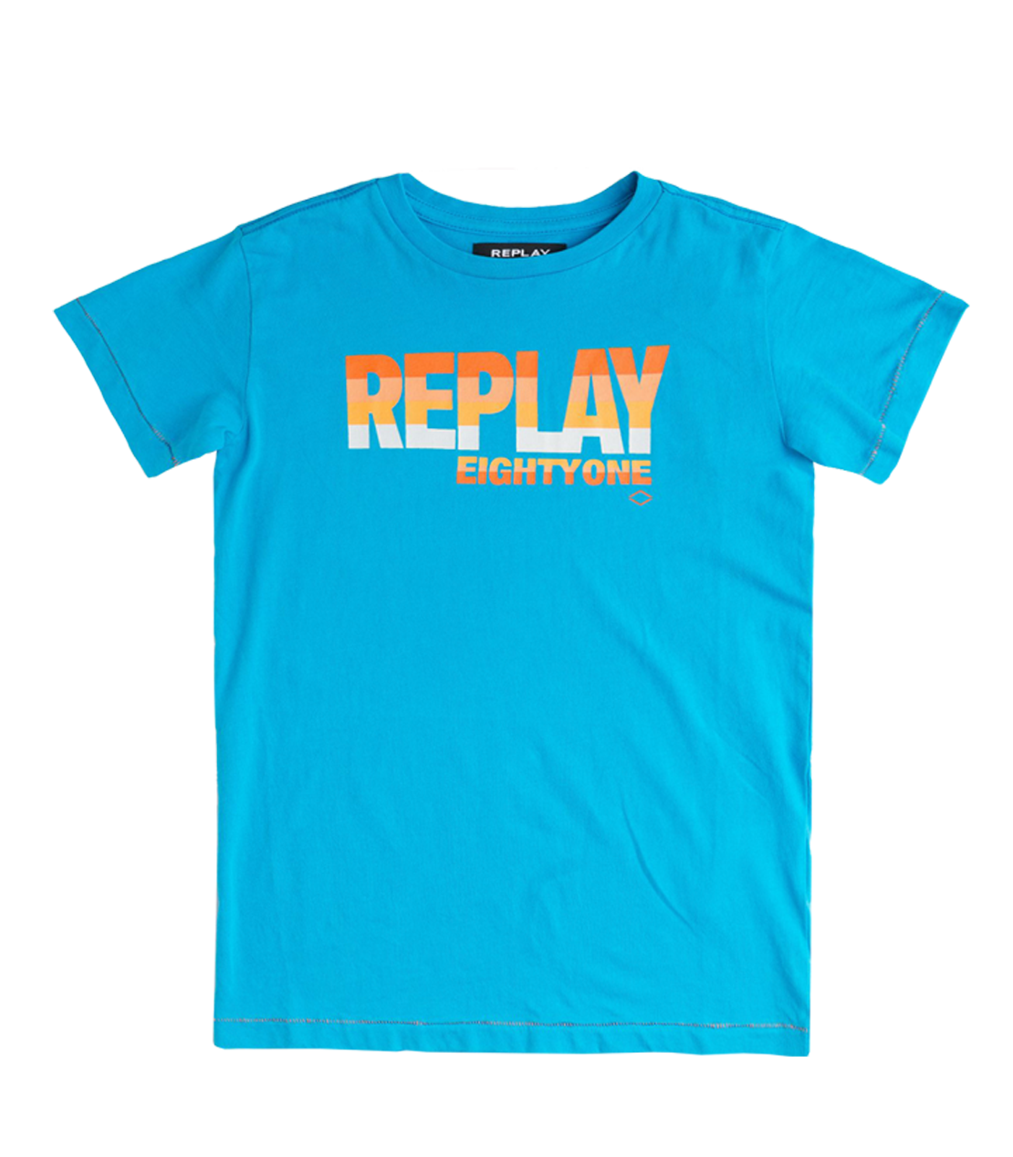 BOY コットンジャージーTシャツ レギュラー 詳細画像 ネオンスカイ 1